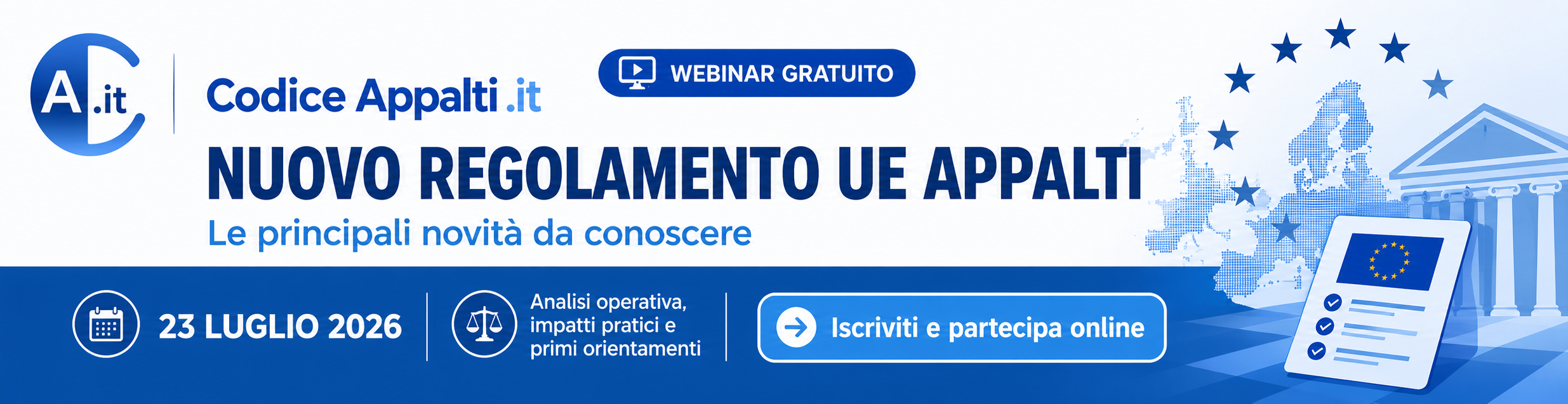 Webinar gratuito 23 luglio 2026